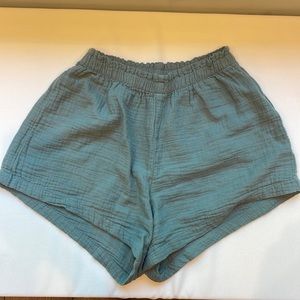 Gilly Hicks green comfy shorts, XXS